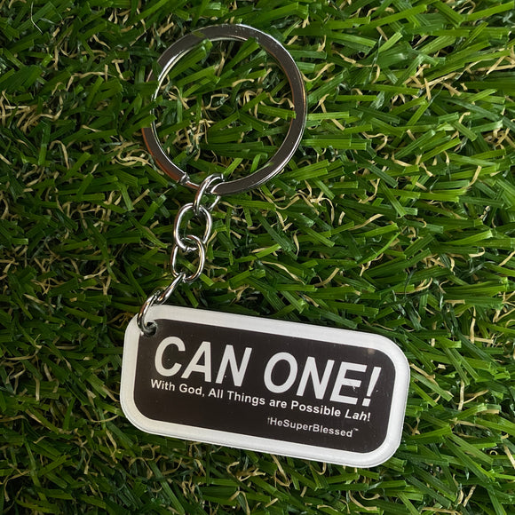 CAN ONE! Keychain