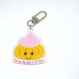 You are the Gem in His Eyes (Gem Biscuit) Keychain Charm