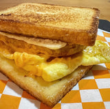 Nacho Cheese Hashbrown Sandwich Toast