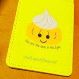 You are The Gem in His Eyes Gem Biscuit Yellow Cardholder lanyard set