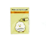 Worry Free Birdie Keychain Charm