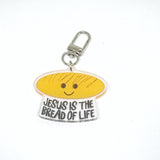 Jesus is the Bread of Life Keychain Charm