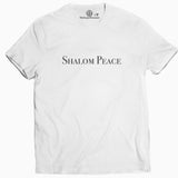 Shalom Peace unisex Tshirt white