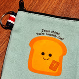 Toastally Cool Coin Pouch with Key Ring