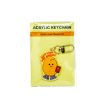 Don’t crack under pressure Jesus got your back! Eggie Keychain Charm