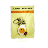 Eggstatic for Jesus Keychain Charm