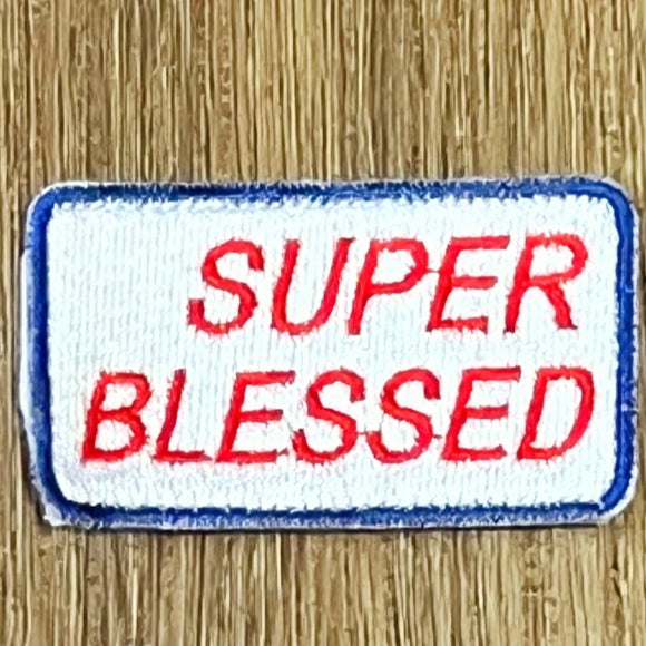 SUPER BLESSED Verse-It Velcro Morale Patch
