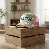 FAITH pink camouflage Cap