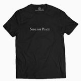 Shalom Peace black unisex Tshirt