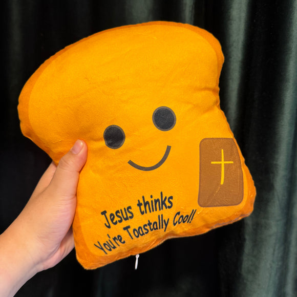 Jesus Thinks You’re Toastally Cool Plush