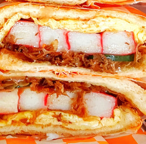 Takoyaki Crabstick Sandwich Toast