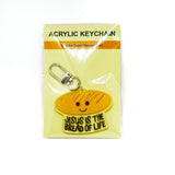 Jesus is the Bread of Life Keychain Charm