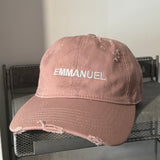 EMMANUEL Pink Baseball Cap