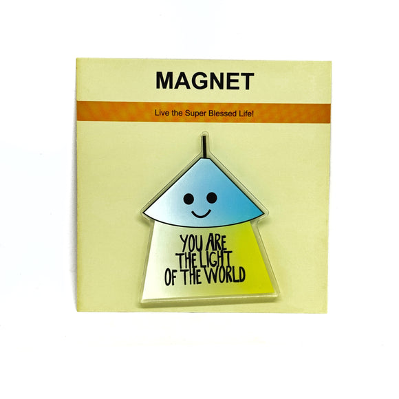 Magnet You Are The Light of The World (acrylic)
