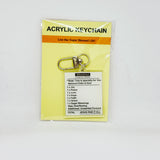 Jesus Paid It All Receipt Keychain Charm