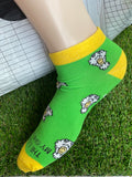 The Lord is My Shepherd Sheepish green Ankle Socks