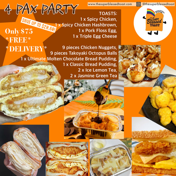 4 Pax Party Set
