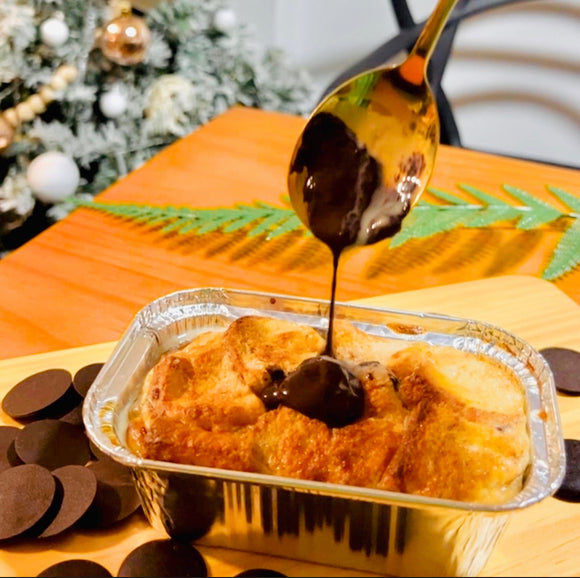 👍 Ultimate Molten Chocolate Bread Pudding