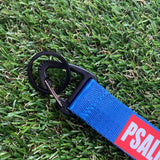 Psalm 91 blue Wrist strap keychain