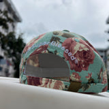 Psalm 23 green foral cap