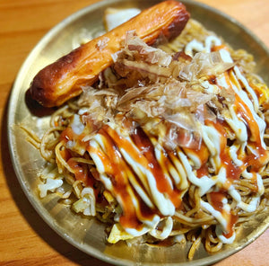 👍 Super Duper Shiok Yakisoba with Cheesy Chicken Sausage