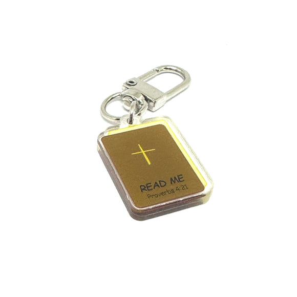 Bible Keychain Charm