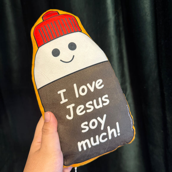 I Love Jesus Soy Much Plush