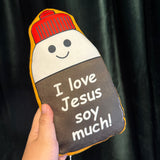 I Love Jesus Soy Much Plush