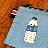Living Water Coin Pouch with Key Ring