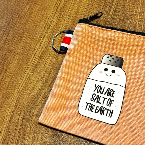 Salt of The Earth Coin Pouch with Key Ring