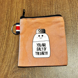 Salt of The Earth Coin Pouch with Key Ring