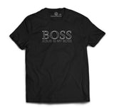 BOSS Jesus is My Boss unisex Tshirt black
