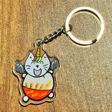 Jiak Buey Liao UniMaoMao Keychain