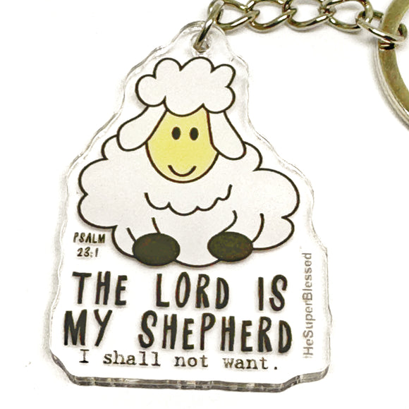 Sheep Keychain