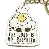Sheep Keychain