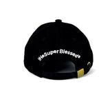 Greatly Blessed Highly Favoured Deeply Loved - black baseball cap