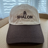 SHALOM Brown Duo Color Cap