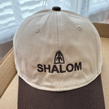 SHALOM Brown Duo Color Cap