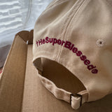 tHe Super Blessed Navy Duo Color Cap