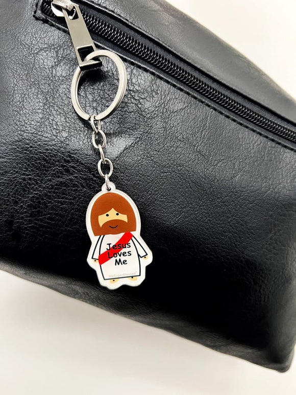 Jesus Loves Me 耶稣爱我 Keychain