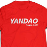 YANDAO Tshirt unisex cutting (white/black/red) - I’m a Singaporean Christian Lah! Series