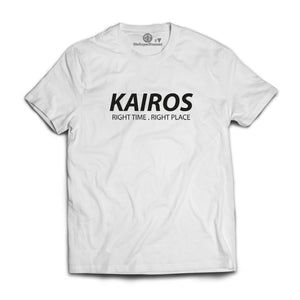 KAIROS unisex Tshirt white