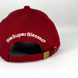SHALOM Dark Red Cap