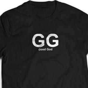 GG Tshirt unisex (white/black) - I’m a Singaporean Christian Lah! Series