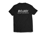 BOJIO! Tshirt unisex (white/black)- I’m a Singaporean Christian Lah! Series