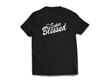 tHe Super Blessed unisex Tshirt black