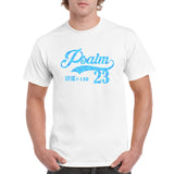 PSALM 23 blue floral unisex Tshirt