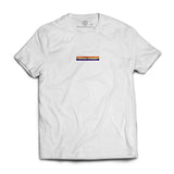 tHeSuperBlessed logo Rainbow white unisex Tshirt