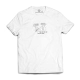 Bao Sua Bao Hai white unisex Tshirt- “The Super Blessed Hawker” series