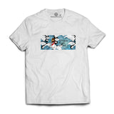 Jesus Wave All things are possible with God white unisex Tshirt